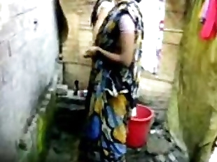 bangla desi village girl bathing in dhaka - 2 min