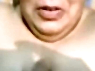 Indian Aunty Blowjob And Cumshot on Face 8 min