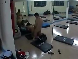 indian teen in gym part 2 - 6 min